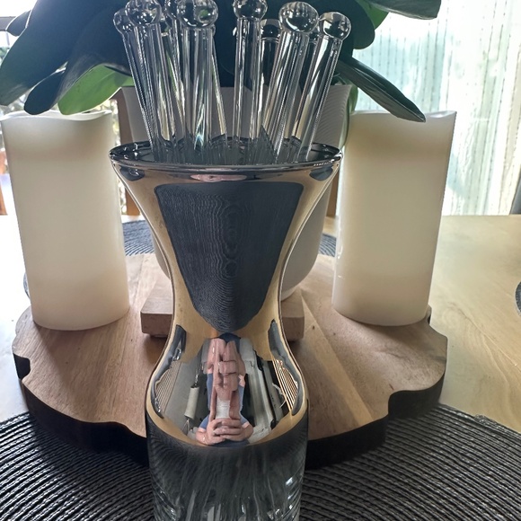 Dorothy Thorpe Mid Century Modern with Art Deco Glass Stirs - Picture 1 of 2